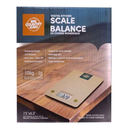 bcr, big country raw, scale, weigh