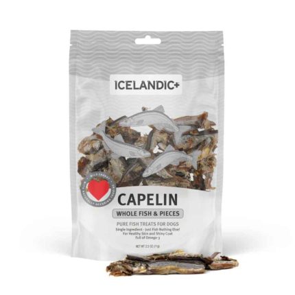 ICELANDIC, CAPELIN, FISH, TREAT, FREEZE DRIED