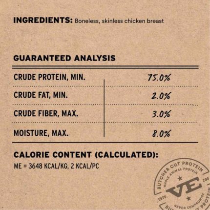 chicken breast, vital essentials, treats, freeze dried, topper