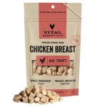 chicken breast, vital essentials, treats, freeze dried, topper