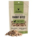 rabbit bites, vital essentials, treats, freeze dried, topper