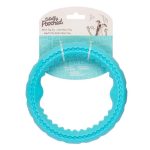 Messy Mutts Totaly Pooched Ring, Toy, Tough, Tug