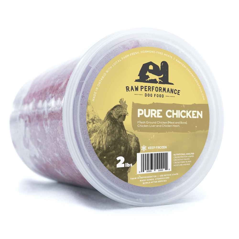 Raw Performance Pures Chicken 2lb Raw Performance Pures, RP, Raw Performance, Pure, Single Ingredient, Raw Food, Raw, Bulk