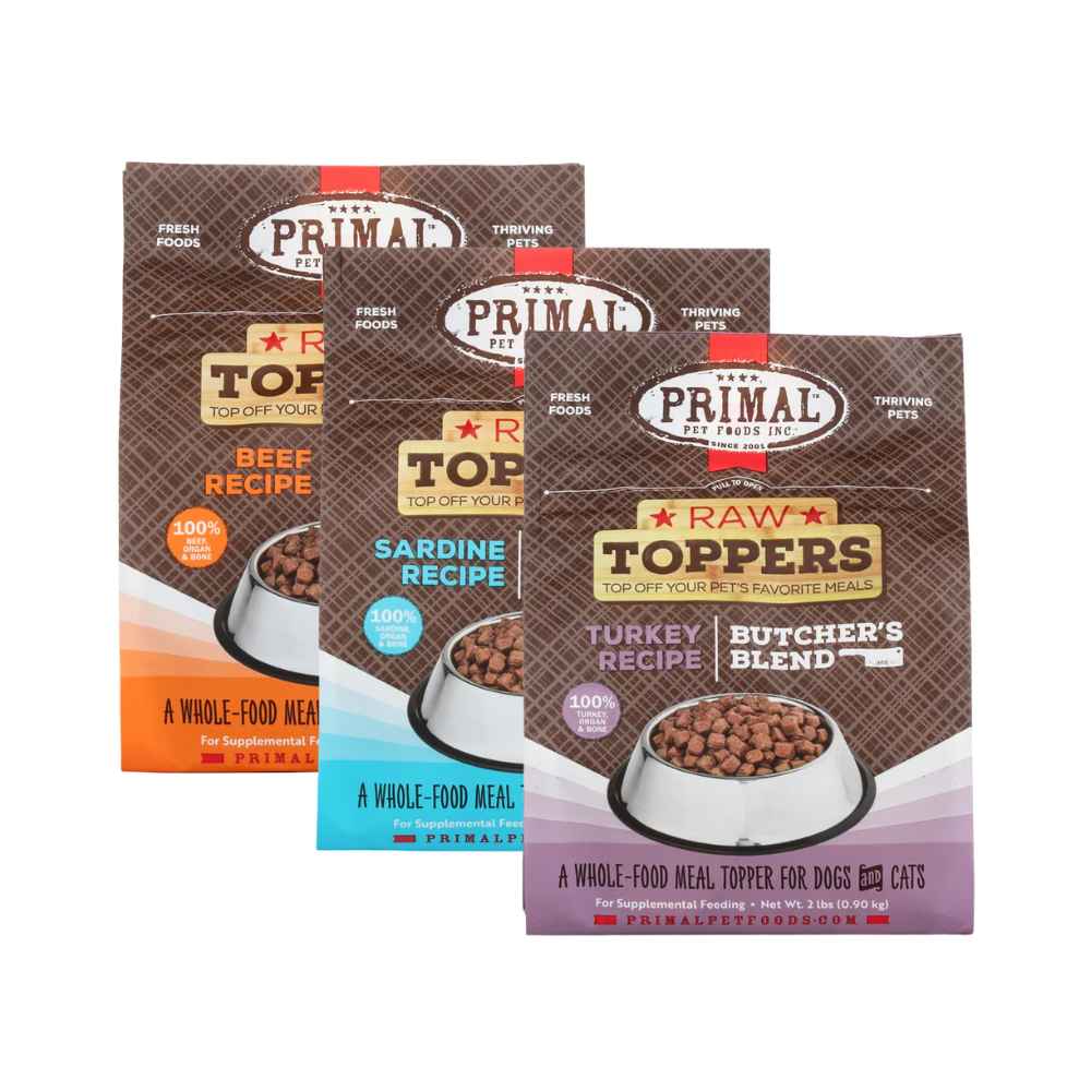 Primal Toppers Butcher Blend Cover Primal Butcher Blend Topper, Topper, Raw Topper