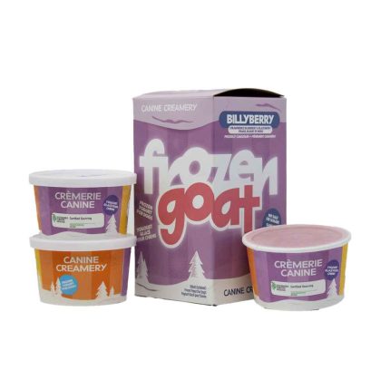 canine creamery, frozen yogurt, yogurt, goat milk, treat, bcr, big country raw, slobbers