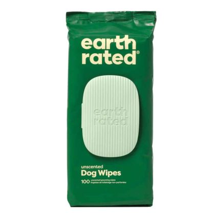 Earth Rated, Wipes, Grooming, Compostable, Paws