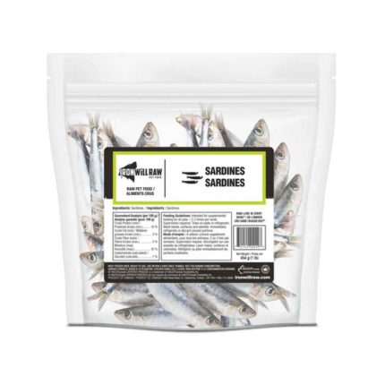 Iron Will Raw, IWR, Raw, Recreational Bone, Bone, Chew, meal replacement, Sardine, Fish