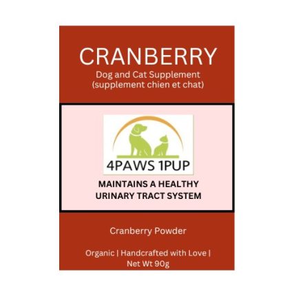 4 Paws 1 Pup, Cranberry, Supplement