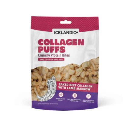 Icelandic+ Collagen Puffs, Icelandic, Puffs, Treats, Lamb, Lamb Marrow