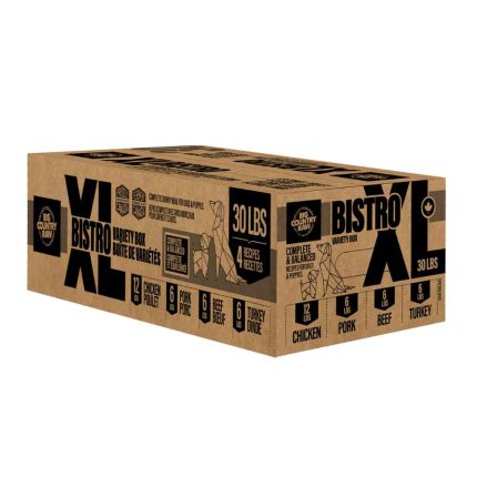 Big Country Raw XL, 30lb, Bulk Boxes, Bistro, Feast, Red, Complete