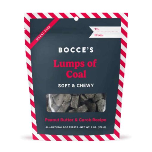 Bocce's Bakery Lumps of Coal Dog Treats