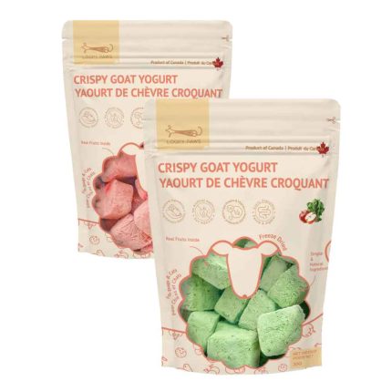 Loopy Paws Crispy Goat Yogurt Chunks Cat and Dog Treat