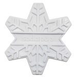 Sodapup Snowflake ultra durable chew toy with holiday theme