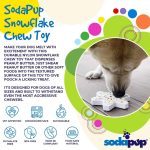 Sodapup Snowflake Ultra Durable Chew Toy - Image 2