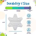 Sodapup Snowflake Ultra Durable Chew Toy - Image 4