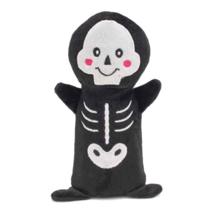 Zippy Paws Halloween Colossal Buddies - Skeleton dog toy with squeeker
