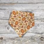 Fall bandana pumpkin spice latte