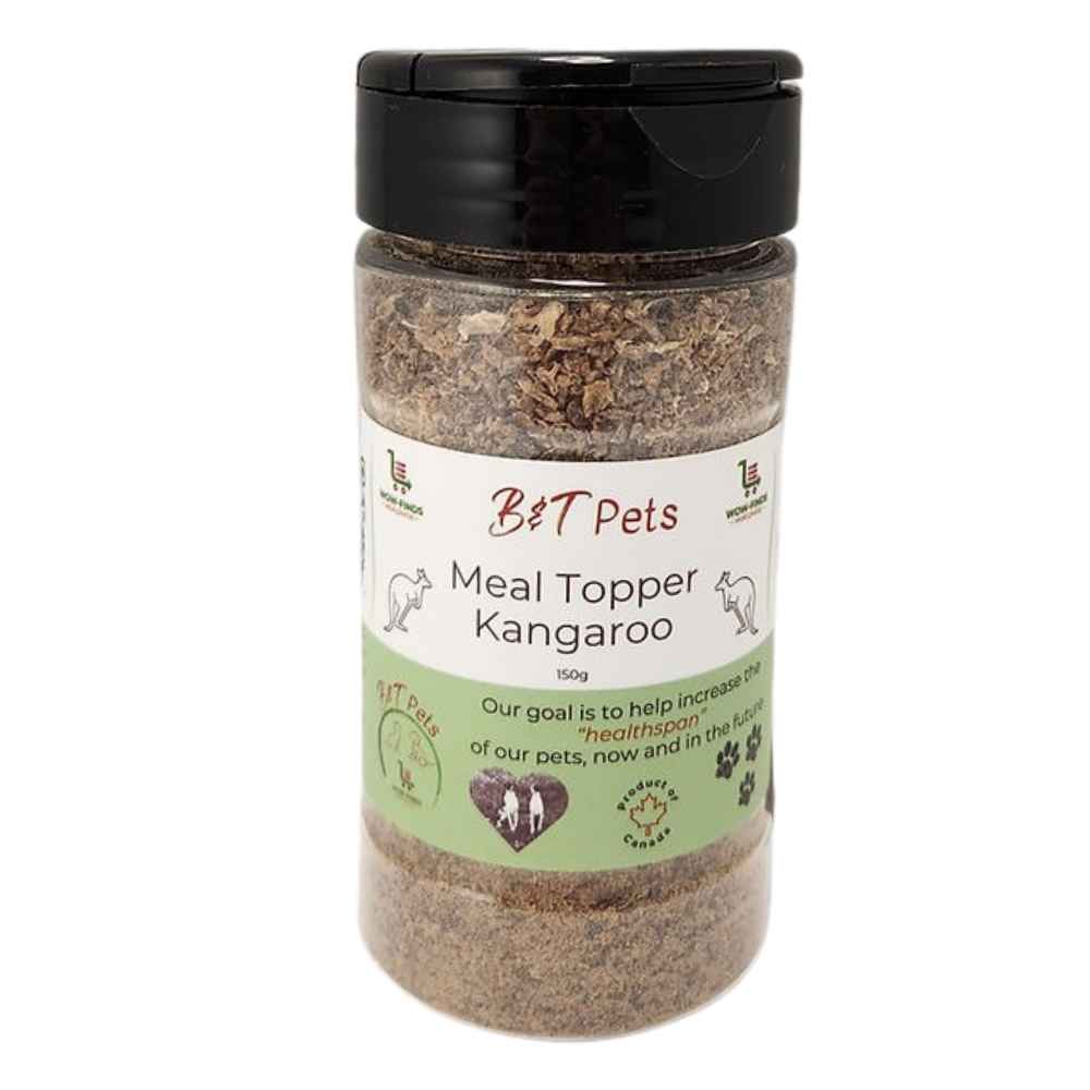 Kangaroo Meal Topper Dog Treat, Kangaroo Meal Topper, B&T Pets, Kangaroo Sprinkles