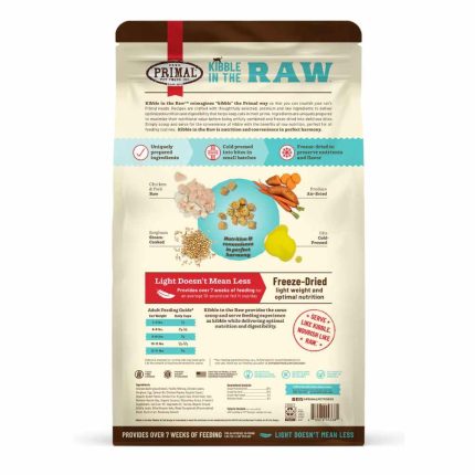 KITR CAT CHICKEN FISH BACK Freeze Dried Cat Food Primal