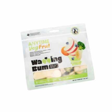Wagging Bum ANYTIME VegFru! Freeze-dried Veggies and Fruits Dog Treats