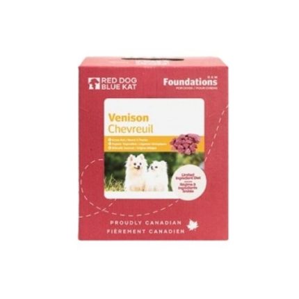 RedDogBlueKat, Venison, RedDogBlueKat Venison, Complete, 1lb Package, Dinner, Raw, Raw Food