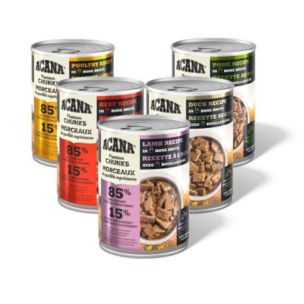 Acana Dog Chunks in Broth, Acana, Champion Pet Foods, Canned, Canned Dog Food, Chunks in Broth, Bone Broth
