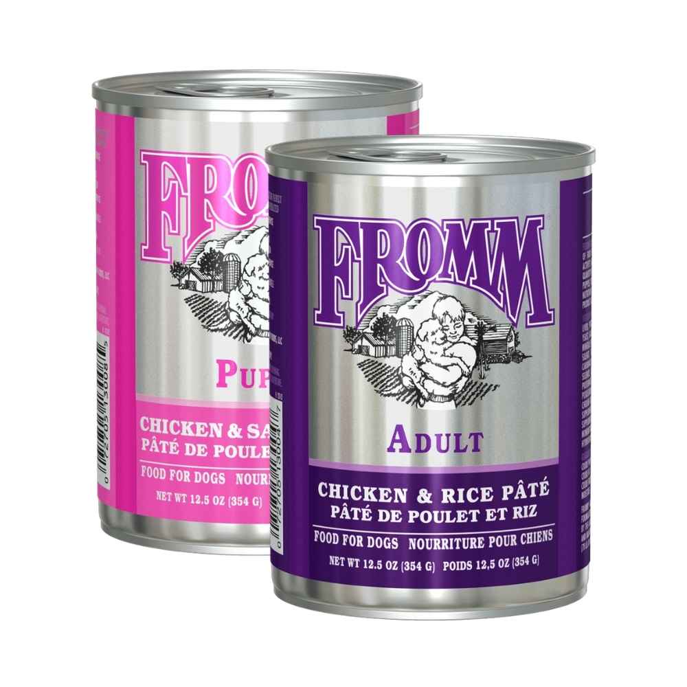 Fromm Classic Pate Cover Fromm Classic Pate, Fromm, Classic, Pate, Can, Canned Dog Food