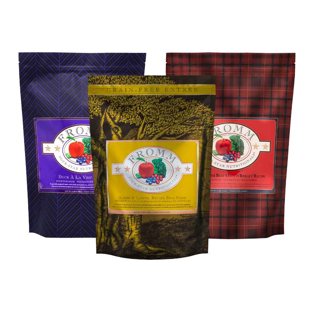Fromm Four-Star W_Grain Cover Fromm Four-Star, Fromm, Four-Star, Dry Food, Dry, Dry Dog Food