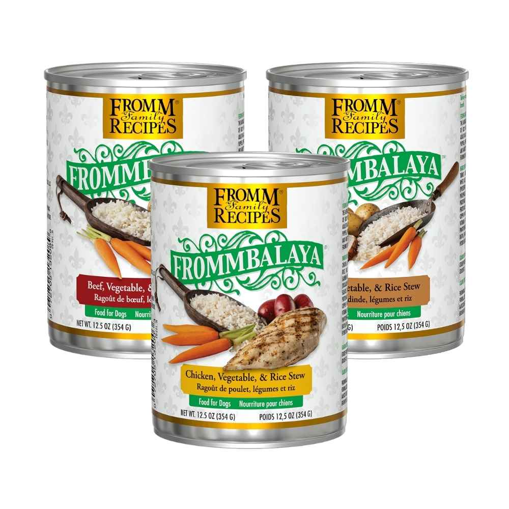 Fromm Frommbalaya Cover Fromm Frommbalaya, Fromm, Can, Canned Dog Food