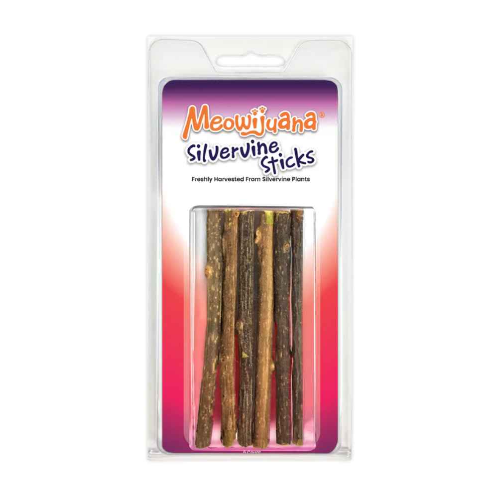 Meowijuana Silvervine Sticks Silvervine Stick Meowijuana Cat Toy Natural Dental Health Chew, Silvervine Stick Meowijuana, Cat Toy, Natural, Dental Health Chew, Teeth, Chew, Cat, Cat Chew, Silvervine