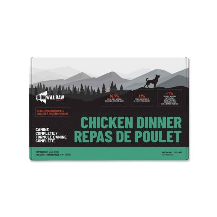 IWR Canine Complete Single Protein, IWR, Iron Will Raw, Single Protein, Single, Limited Ingredient, Complete, Dinner, Dog, Raw, Raw Food
