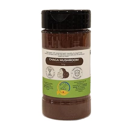 B&T Chaga Mushroom Meal Topper, B&T Pets, Meal Topper, Chaga Mushroom, Chaga, Mushroom, Functional Topper, Immune Support, Antioxidants, Topper