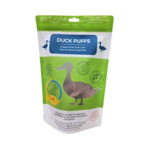 B&T Duck Puffs, B&T Pets, Duck, Freeze-dried Treat, Freeze-dried, Treat, Dog Treat, Heart, Duck Heart, Taurine