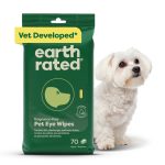 Earth Rated Eye Wipes, Earth Rated, Eye Wipes, Eye, Wipe, Gentle, Grooming, Skin, Skin Solutions, Tear Stain, Tear Stain Remover