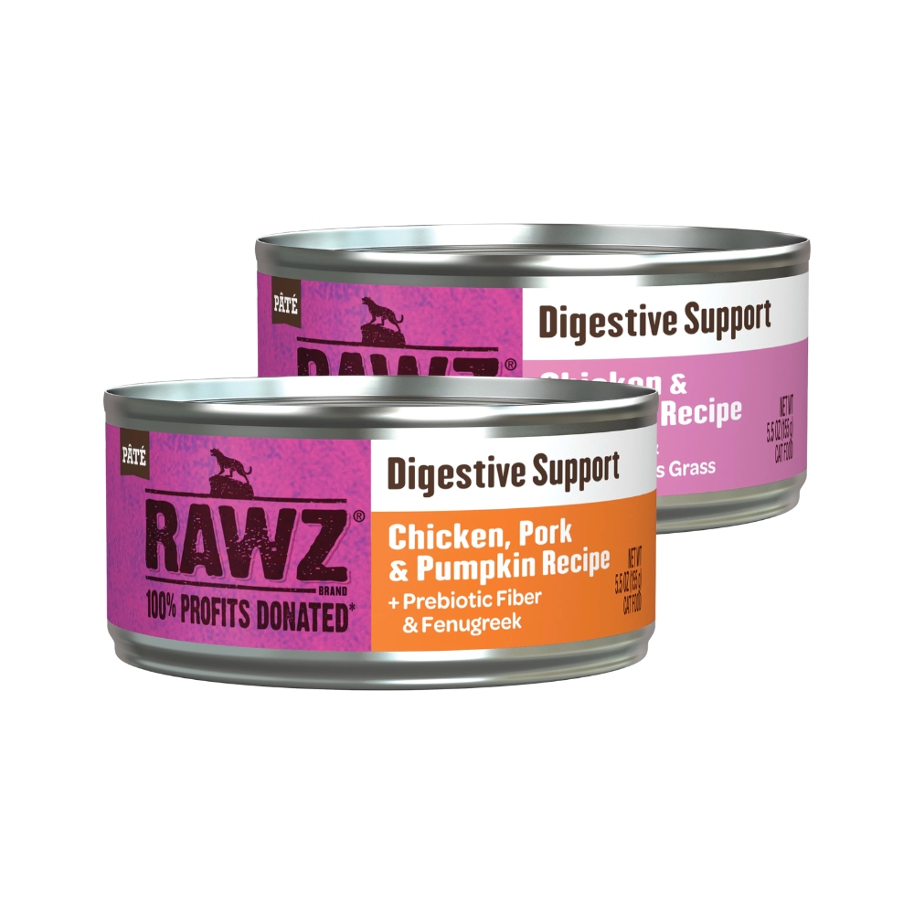 Rawz Digestive Support Canned Cat Food Rawz Digestive Support Canned Cat Food, Rawz, Digestive Support, Digestive, Digest, Fiber, Cta, Canned Cat Food, Wet Food, Cat