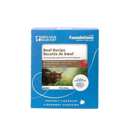 RDBK Foundations Cat, Red Dog Blue Kat, RDBK, Foundations Raw, Fooundations, Raw, Raw Food, Cat, Cat Food, Cat Raw Food, Complete, Meal, Probiotics