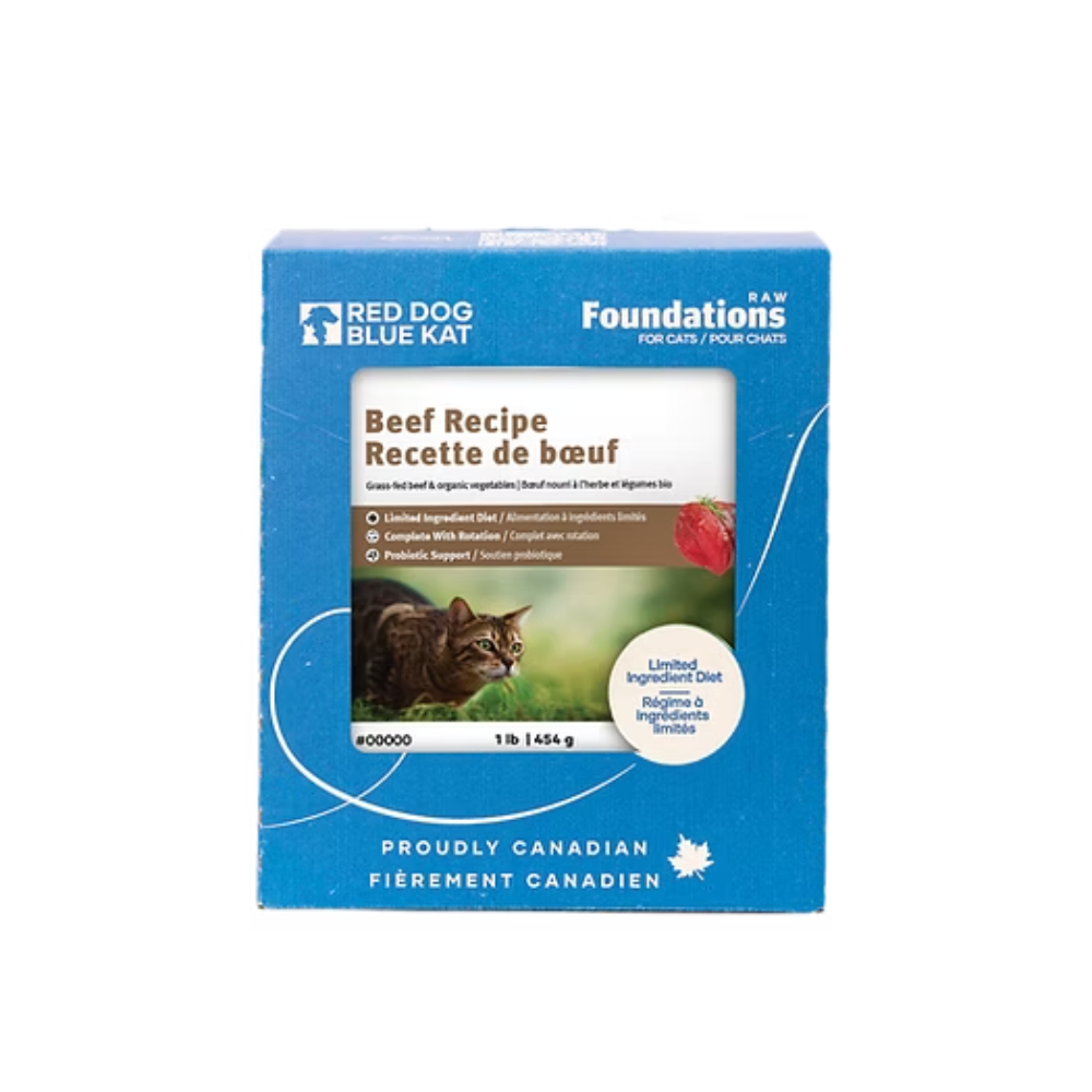 RDBK Foundations Cat RDBK Foundations Cat, Red Dog Blue Kat, RDBK, Foundations Raw, Fooundations, Raw, Raw Food, Cat, Cat Food, Cat Raw Food, Complete, Meal, Probiotics